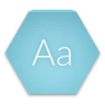 comfortaa font android application logo